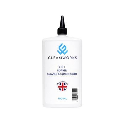 Leder 2-in-1 Reiniger & Conditioner 100ml - Lederpflege Behandlung GleamWorks