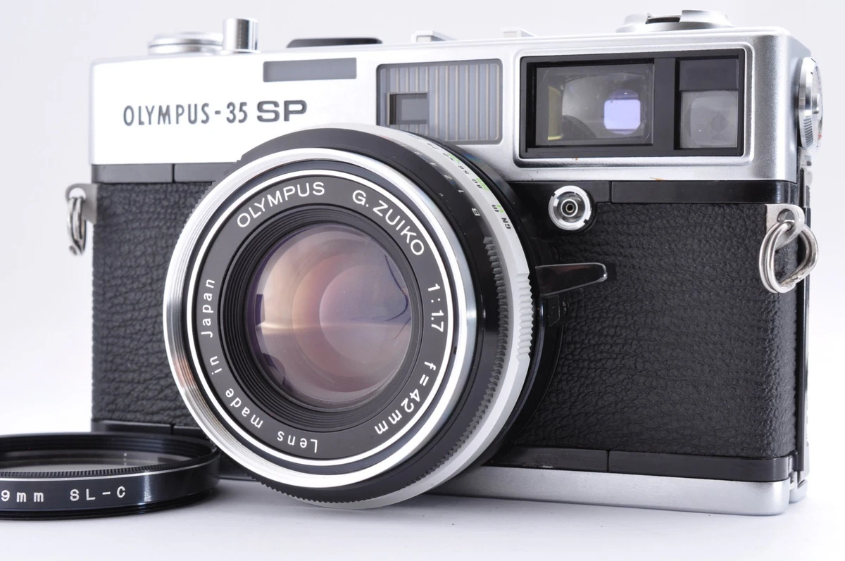 オリンパス OLYMPUS - 35 SP シルバー 完動品ケース付き #158 オリンパス OLYMPUS - 35 SP シルバー 完動品ケース付き #158