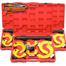 Strut Spring Compressor Kit Coil Clamp Macpherson Auto Tool w/ Protective case