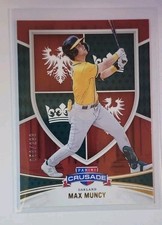 Max Muncy #/299 Red Crusade 2024 Panini Crusade Baseball