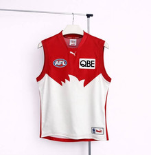 Puma SMFC Sydney Swans Home Australian Rugby Chaleco Camisa AFL