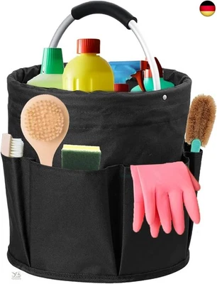 NIRCHO Putzmittel Organizer, 17L Universal Reinigungs-Caddy Faltbare Aufbewahrungskorb
