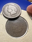 1884 & 1905 Indian Head Cent Penny Lot Philadelphia Mint Coins Good and XF Cond.