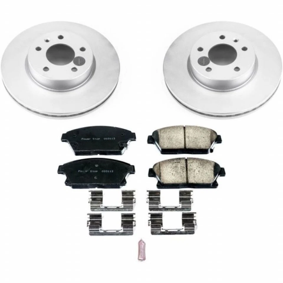 Power Stop Brake Kit For Cadillac ATS 2013-2018 Front Z17 Evolution Geomet Foto 2 de 4