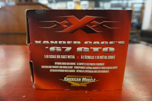 1/18 Ertl American Muscle Xander Cage's 67 GTO Blue (14240) New open box - Picture 5 of 8