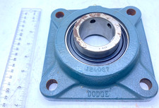 Dodge 4 Bolt Flange Mount Block Ball Bearing 2-3/16" Bore 124067 New READ