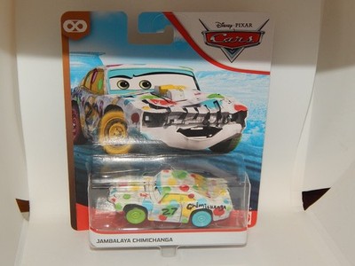 mattel disney pixar cars jambalaya chimichanga with plastic tires