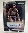CHARLIE SCOTT - 2018-19 Prizm Signatures #S-CST Autograph Phoenix Suns HOF Auto