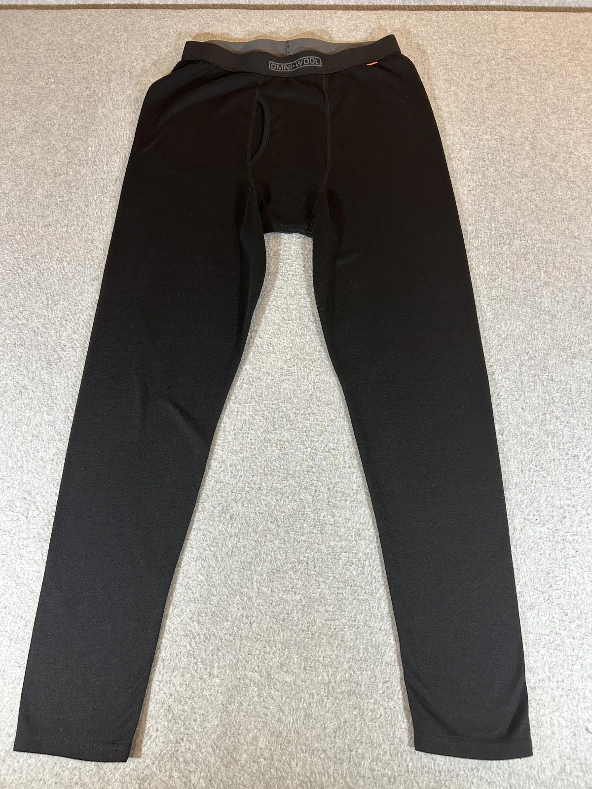 Omni Wool Pants Mens Large Black Thermal Base Layer Long Johns Underwear
Opens in a new window or ta