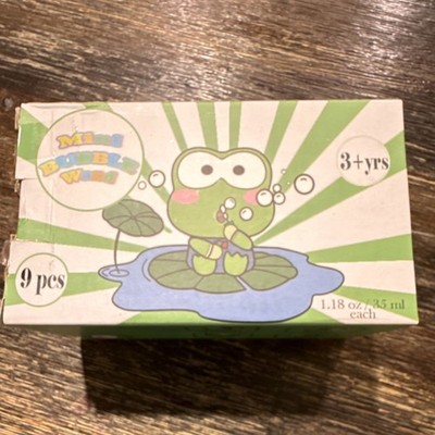 Baolexuan Toys Factory Mini Bubble Wand Cartoon Frog 9 Pack for Ages 3+ Years