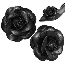 2 Pcs Shoe Clips for Bride Flower Decoration Charms Women Dress Shoes