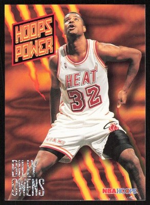 1994-95 Hoops Hoops Power (Stat Power Ratings) Billy Owens #PR-28 Miami Heat