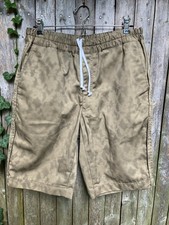 Comme des Garcons Shirt shorts Floral Print Camo S. 30"w adj. Japan made NWOT