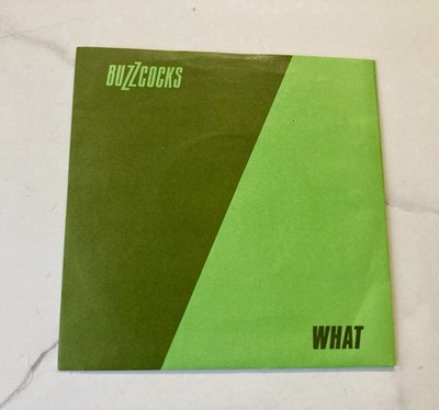 BUZZCOCKS What Do I Get? 1978 UK 7'' VINYL SINGLE IN PICTURE SLEEVE PUNK