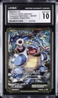 2016 POKEMON JAPANESE EXPANSION 20TH ANNIVERSARY BLASTOISE EX CGC 10 GEM MINT
