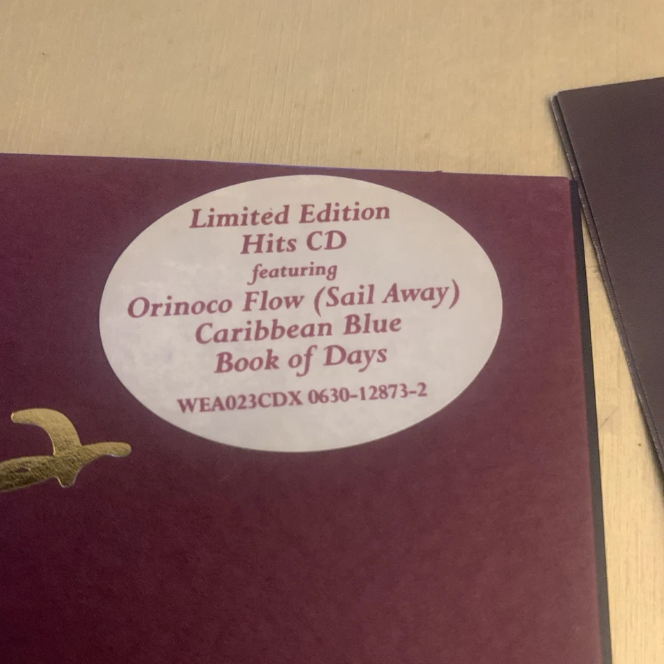 Enya CD Single Anywhere Is Ltd Edition Book Of Day Caribbean Blue Orinoco Flow - Bild 3 von 4