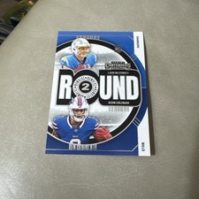 2024 Panini Contenders- Round 2 Ladd McConkey, Keon Coleman #9 (RC) Rookies