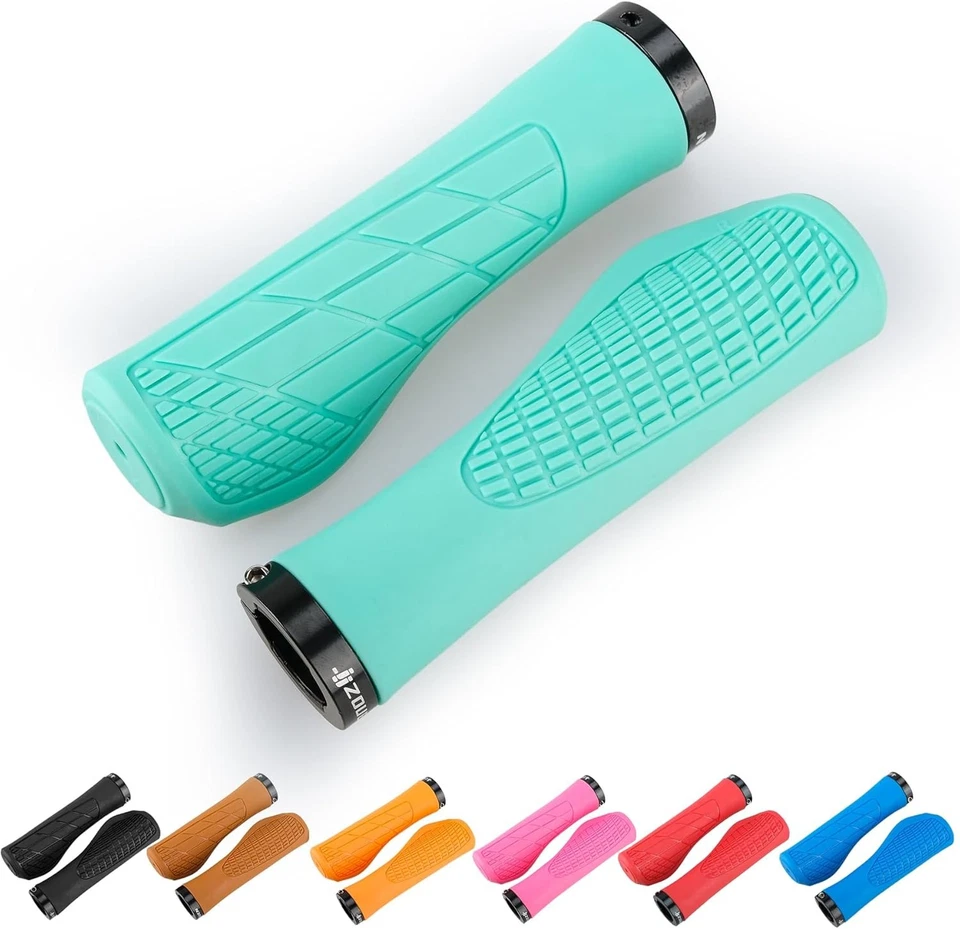 Ergonomic Bike Grips,Lock on Mountain Bike Handlebar Grips for MTB,BMX,Scooter - Image 2 of 4