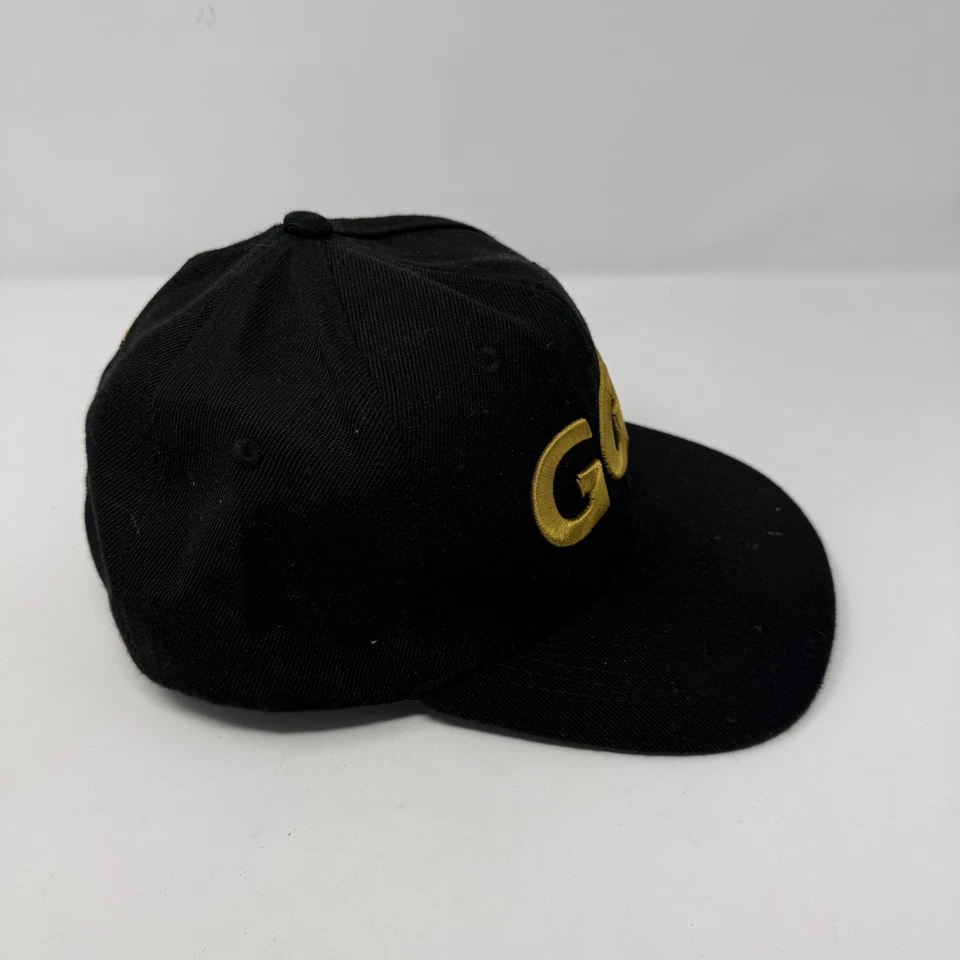 Gorra Gennady Golovkin GGG espalda a presión negra dorada boxeo bordada para hombre Foto 4 de 4