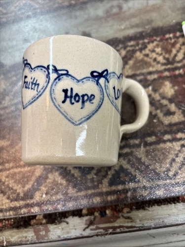Pottery Mug Marshall Texas Yesteryears Hand Turned