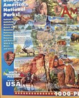 White Mountain 2009 New Sealed 1000 piece puzzle " National Parks America'' Read — photo 3