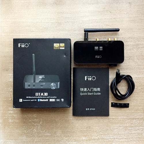 FiiO BTA30 Long Range Transmitter Receiver Wireless Bluetooth Amplifier