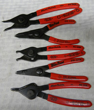 Blue-point 5pc Snap Ring Plier Set Pr12a Pr21a Pr129a Pr22a Pr34a Usa