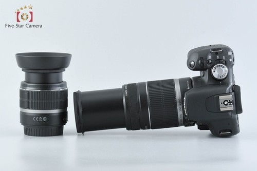 "Count 348" Canon EOS Kiss X3 / Rebel T1i / 500D 15.1MP 18-55 55-250 Lens w/ Box - Picture 8 of 18