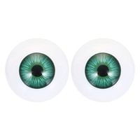 24Mm Puppenaugen FüR Realistische Acryl-Augen, GrüN