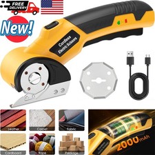 Cordless Electric Scissors 4V Rechargeable Cardboard Cutter Heavy Duty Scissor