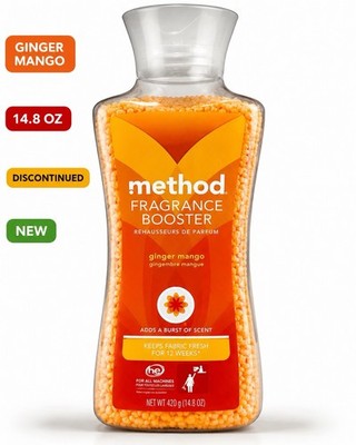 Method Ginger Mango Laundry Scent Booster Beads 14.8 Oz Discontinued