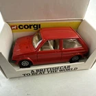 Vintage Corgi Austin Metro Diecast Metal Model Toy Car And Box