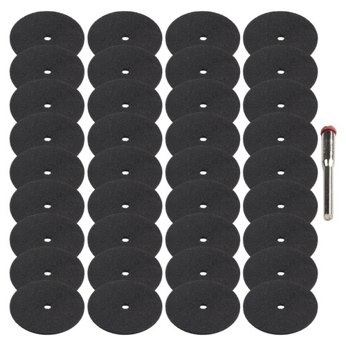 36pcs 24mm Cut-Off Wheel Cutting Disc Kit Set For Rotary Power Tool W/ Mandrel