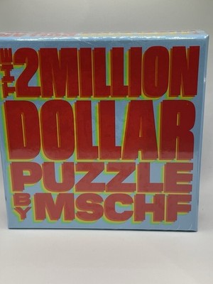 The 2 Million Dollar Puzzle by MSCHF New Sealed In Box | eBay