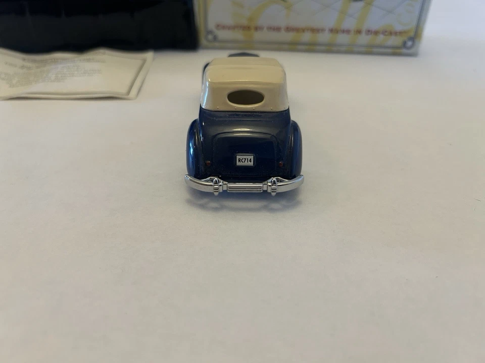 Matchbox Collectibles 1937 Cord Phaeton Sedan DYM35178 With Box And COA - Image 3 of 4