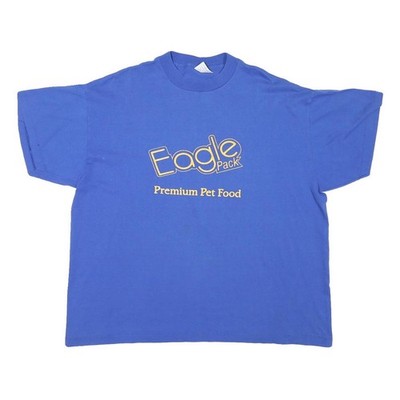 HANES Herren Blue Eagle Pack Premium Tiernahrung Grafik T-Shirt XL Kurzarm Crew