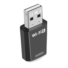 USB WiFi 6 Adapter 900Mbps Dual Band 2.4/5Ghz Wireless Network Dongle 802.11ax