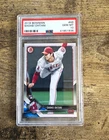 Bowman 2018 Shohei Ohtani Rookie Card #49 Los Angeles Angels PSA 10