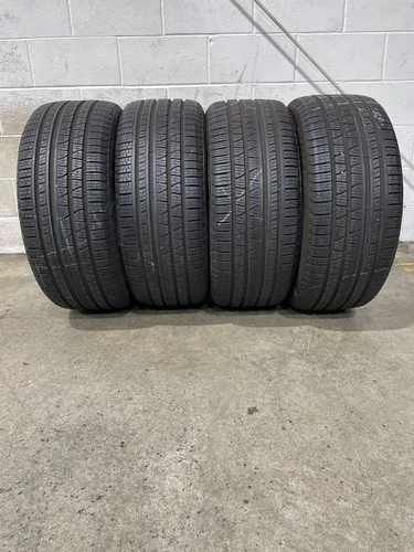 4x P275/40R21 Pirelli Scorpion Verde All Season VOL 10/32 107 V Used Tires