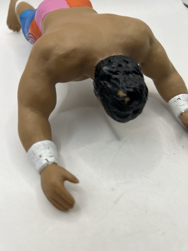 VINTAGE 1989 WWF LJN HAKU BLACK CARD SUPERSTARS ACTION FIGURE (23) - Picture 12 of 20