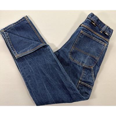 Aramark Westex Indura CAT 2 FR Safety Jeans Men s 32x36 Blue Denim NFPA 2112