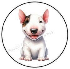 BULL TERRIER DOG ENVELOPE SEALS LABELS STICKERS PARTY FAVORS