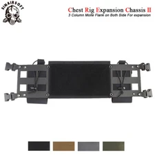 Tactical Micro Fight Chassis Rigid Flank GP Pouch MK4 Chest Rig Vest Expansion