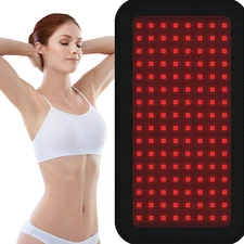 880nm Near Infrared Red Light Pain Relief Therapy Waist Wrap Pad Belt 40W 660nm