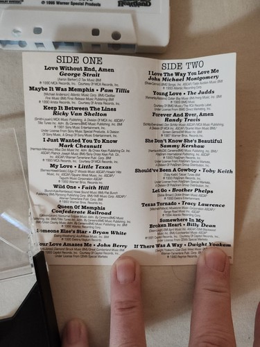 Heartland Music Presents Country Love Tape 1 & Tape 2 Cassette Tapes - 1995 - Picture 4 of 9
