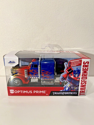 OPTIMUS PRIME TRANSFORMER HOLLYWOOD RIDES T1 DIE CAST TRUCK 1:32 JADA 5700