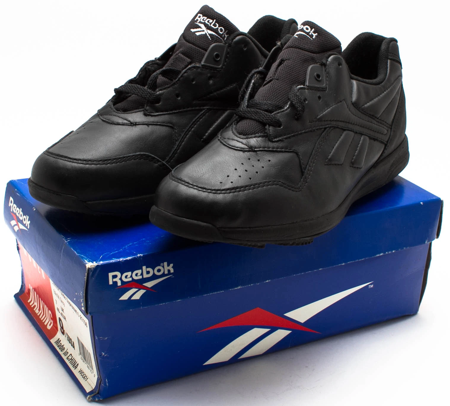 Reebok Women's Vintage 1990's OG Comfort Glide Supreme 11 21156 Black sz. 9.5