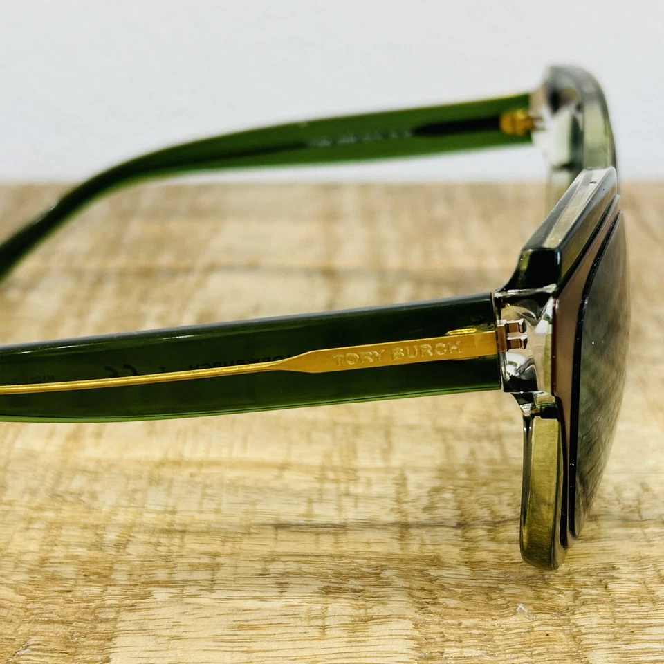 tory burch 16046R 55 16 135 3N  TY9046 Bottle Green Bronze Petrol Flash Mirror - Image 2 of 4