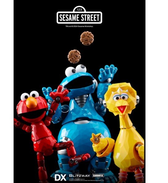 BLITZWAY x MOSHOWTOYS CARBOTIX Sesame Street DX Ver. (SET OF
