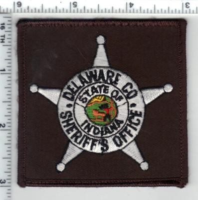 Delaware County Sheriff's Office (Indiana) 6th Issue Uniform Take-Off Patch